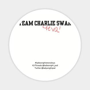 Team Charlie Swan Magnet